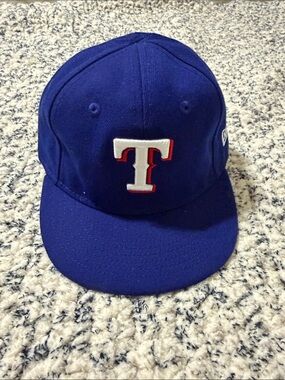 New Era Infant Royal Blue Texas Rangers Cap with White 'T' Logo
